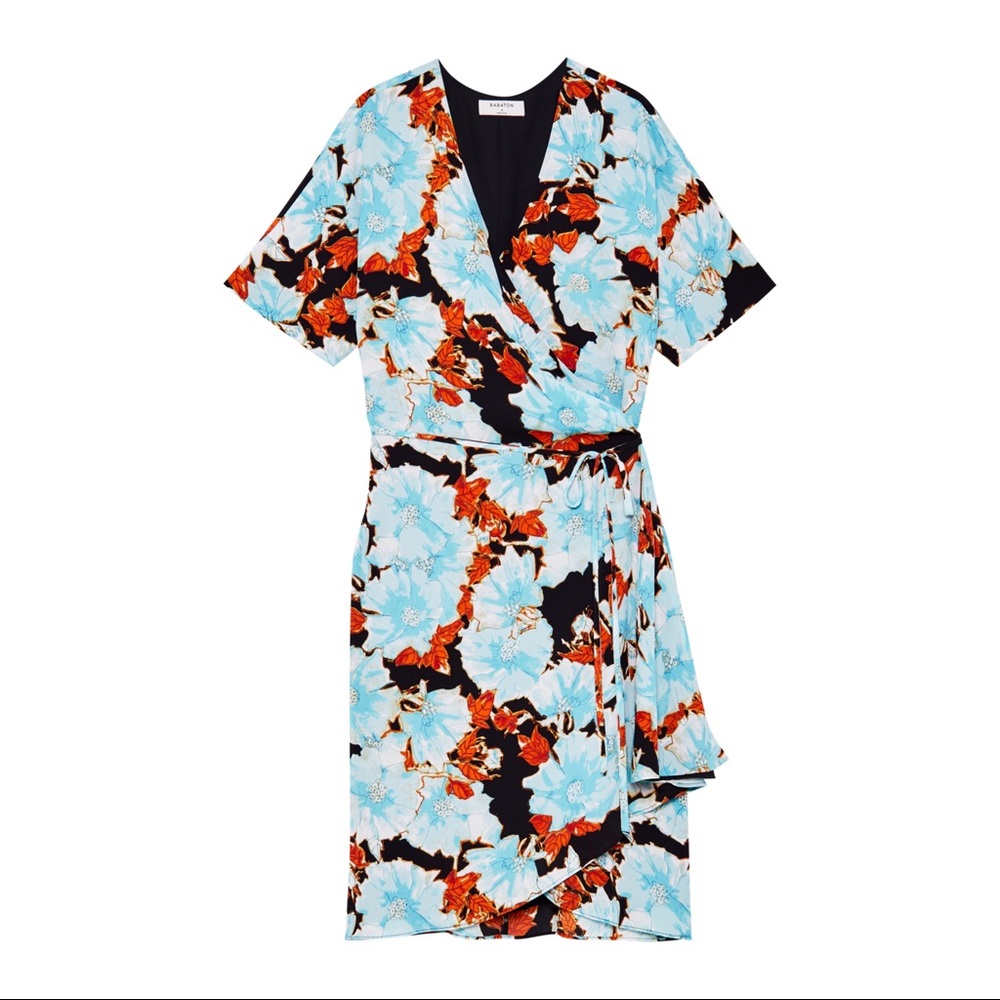 Aritzia Babaton Wallace Wrap Dress